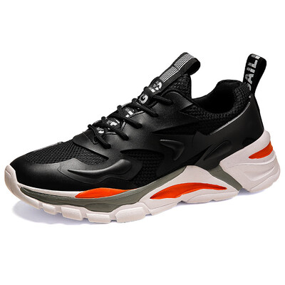 

39-49 extra large code mens shoes new mesh breathable sports running shoes trend student casual white shoes
