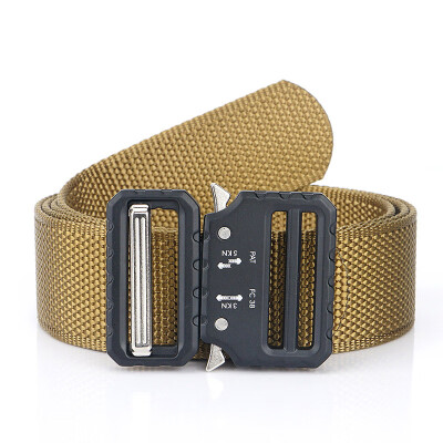 

Alloy Tactics Buckle Belt qualtiy Nylon Insert Buckle Men belt Outdoor Multifunction Scratchproof Wear resistant belt