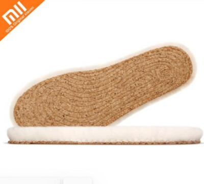 

Senthmetic Cork Wool Insole Moisturizing Warm Fur White 43