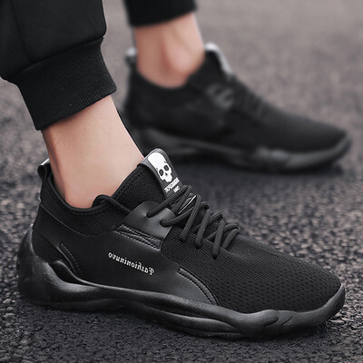 

Social spirit guy cloth shoes summer mens sports&leisure running Korean version of the trend of mens shoes mesh breathable tide shoes