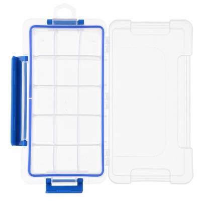 

Transparent Plastic Storage Box Multiple Compartments Slot Hardware Box Organizer Jewelry Tools Electronic Components Container Fi