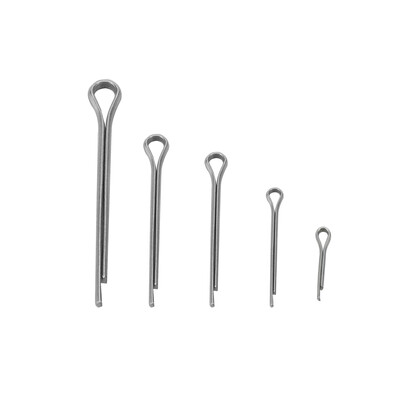 

Greensen 175pcsset 5 Kinds of Zinc Alloy Metal Split-Cotter Pins Assortment Kit Fastener HardwareSplit-Cotter Pins Pins