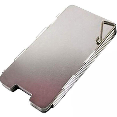 

Camping Fire Windshield Stove Foldable Wind Guard Outdoor Cooking Wind Board Aluminum Alloy Windscreen