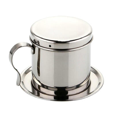 

Stainless Steel Coffee Pot Drip Coffee Machine Filter Type Brewing Teapot