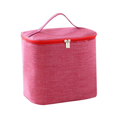 

Large Capacity Thermal Insulated Handle Tote Bento Lunch Box Picnic Storage Bag