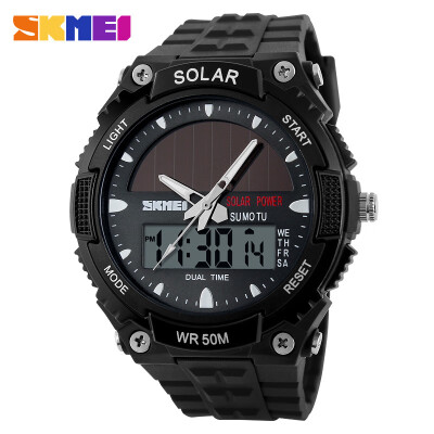 

Mens solar energy meter waterproof outdoor electronic watch student sports watch price