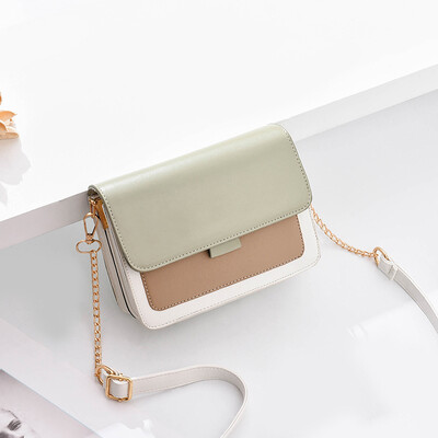 

Fashion Korean version tide single shoulder bag womens bag new 100 lap broadband oblique bag summer chain small square bag