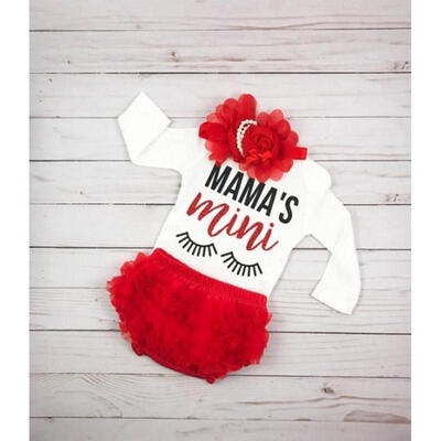 

Cute Lace Newborn Baby Girl Cotton Long Sleeve Romper Tutu Shorts Skorts Outfits