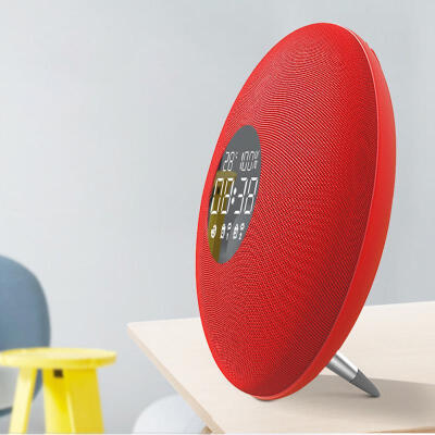 

YAyusi S6 Portable HI Wireless Bluetooth 42 Speakers Support Alarm Clock Temperature Display