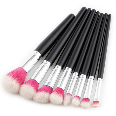 

〖Follure〗8PCS1Set Cosmetic Makeup Brush Brushes Set Foundation Powder Eyeshadow