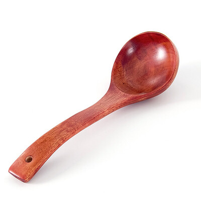 

Long Handled Wooden Soup Bamboo Spoons Kitchen Cooking Utensil Rice Spoon