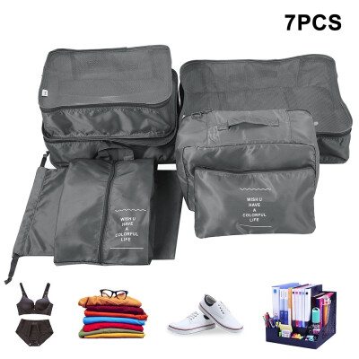 

Packing Cubes 7PCS Set for Travel Organizer Bags Accessories Luggage Suitcase Organizer