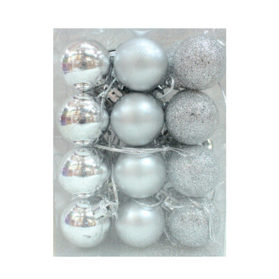 

24pcs Balls Decorations Baubles Party Wedding Christmas Tree Xmas Ornament