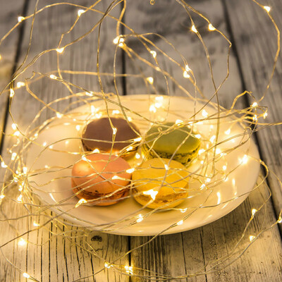 

3M Copper Wire LED String lights Waterproof Holiday lighting For Fairy Christmas Tree Wedding Party Decoration