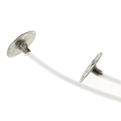 

50PcsSet 12cm Pre Waxed Wicks Cord with Sustainers Candle Making Accessory