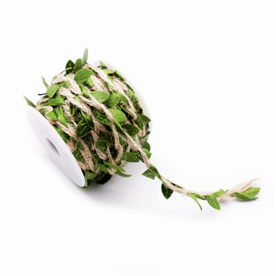 

Leaf Hemp Rope Braids Art Greenery To Decorate