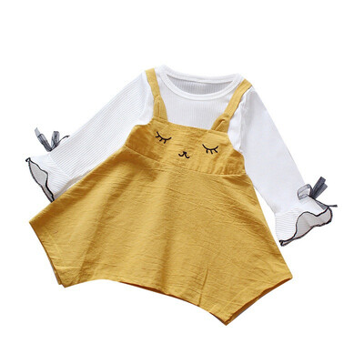 

Kids Dresses For Girls Causal Baby Girl Dress Cartoon Print Plaid Baby Clothes Christmas Dress