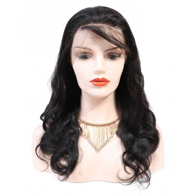 

Amazing Star Body Wave 360 Lace Frontal Wigs Human Hair with Baby Hair Brazilian Virgin Hair 360 Lace Frontal Wig Natural Color