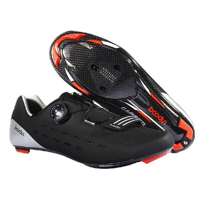 

Road Cycling Shoe Ultralight Carbon Fiber Road Bike Athletic Riding Shoes Breathable Auto-Lock Bike Bicycle Shoes