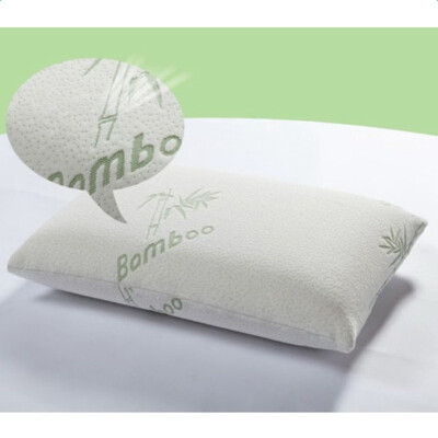 

King Size Bamboo Pillow Home Use Bedding White