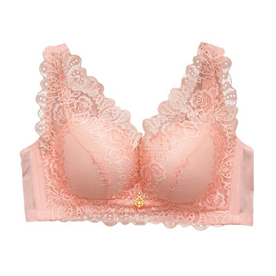 

Underwear Suit Female Summer Small Chest Bra Gathered To Receive A Pair Of Breast Girls Without Rims Sexy Lace Thin Bras