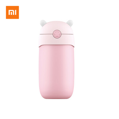 

Xiaomi Mitu childrens thermos blue 6-hour thermal insulation cold food contact material 316L stainless steel liner with straw out