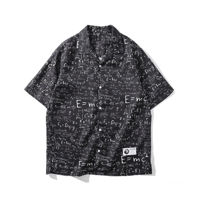 

Spring&summer mens EMC relativity tide brand short-sleeved shirt