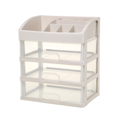 

Makeup Organizer Storage Cosmetic Jewelry Display Case Desk Rack for Bedroom Bathroom Living Room Office