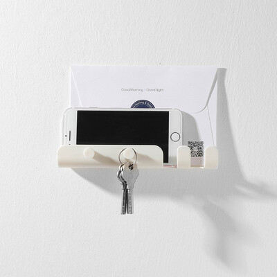

Toponeto Wall Mounted Hooks Storage Hanger Rack Bathroom Bedroom Kitchen Hanging Holder
