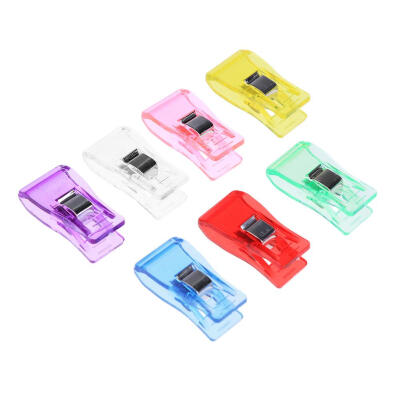 

20pcs Multicolor Student Axe Plastic Clip Replace Pin for Sewing DIY Crafts