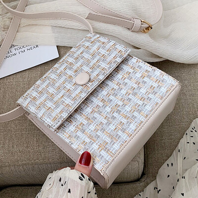 

North bag leisure small bag woman 2019 new Korean version of the one-shoulder bag fashion slanted small square bag