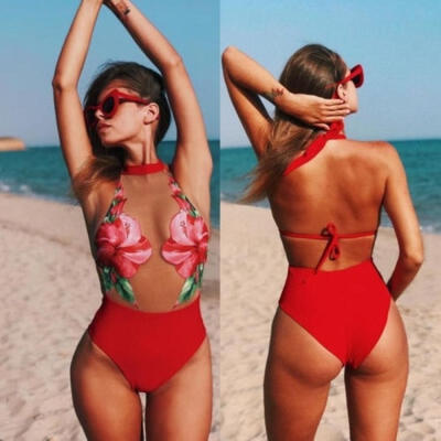 

Padded Bra Bikini Set Swimsuit Women Bandage Push-up Triangle Swimwear Bathing
