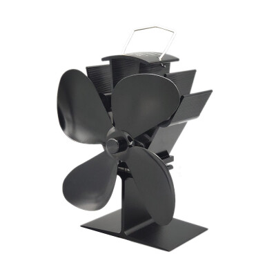 

4 Blades Thermal Energy Burner Fan Heat Driven Circulation Eco Warm Winter