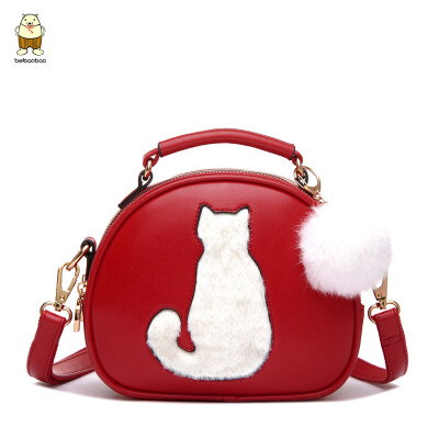 

Cute handbag bag retro college handbag personality pu bag girl student single shoulder oblique satchel x