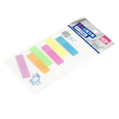 

PET Memo Pad Notepad Stationery Notes Sticker Office School Supplies Student Gifts