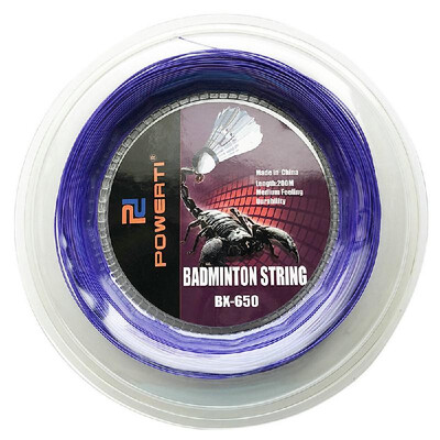 

600FT 072mm Badminton Racket String Badminton Training Racket String Resilient Replacement Badminton String