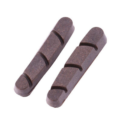 

1 Pair Rubber Bicycle Brake Pads Road Bike Brake Shoes for Carbon Rim Wheel