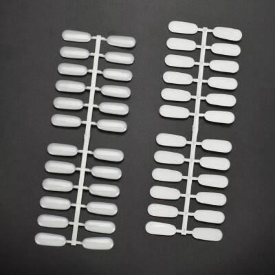 

240pcs Fake Nail Art Polish Gel Color Display Card Salon Manicure Tools
