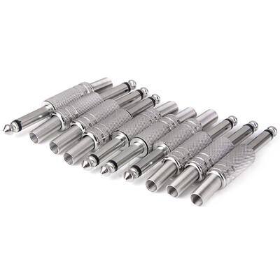 

JL0056 DC 50V 02A Metal 635mm Jacks Sockets Audio Connectors for Electronics DIY - 10PCS