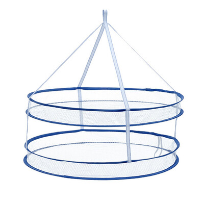 

Toponeto Folding Mesh Drying Rack Layer Mesh Herb Plant Hanging Net Shelves