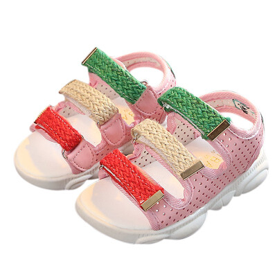 

Summer Baby Girl Boy Breathable Anti-Slip Hollow Design Shoes Sandals Toddler Soft Soled Beach Sneakers