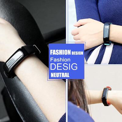 

Touch Button Smart Sport Bracelet Blood Pressure Heart Rate Sleep Monitor Fitness Activity Tracker Wristband