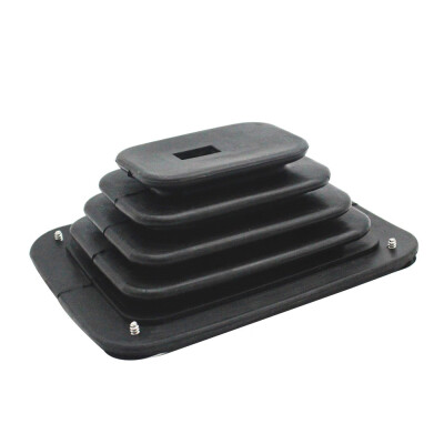 

Tailored Rubber Shifter Boot With Chrome Plate 5 58 X 6 34 Manual Automatic For GM350
