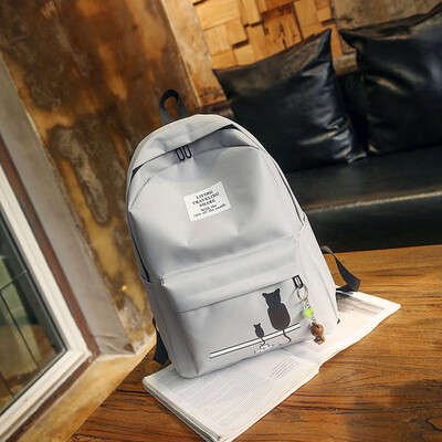 

Oxford shoulder bag girl cartoon fresh girl heart schoolbag female primary&secondary school students Korean version of campus