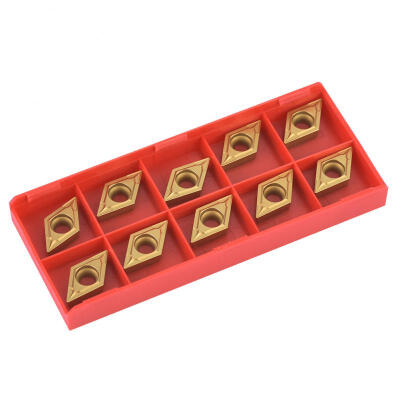 

Greensen 10PCS DCMT11T304-HM YBC251 DCMT3251-HM CNC Carbide Insert Blade Lathe Turning Tool