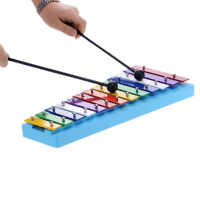 

13 Bar Kids Glockenspiel Xylophone Colorful Note of Educational Percussion Instrument Rhythm Toy for Baby Toddler Children