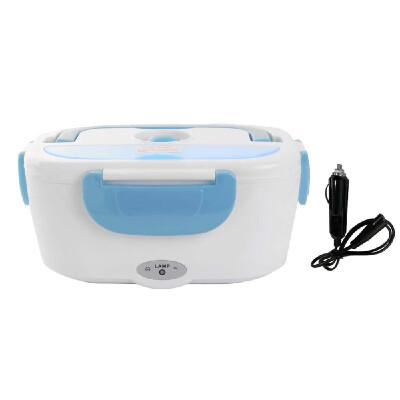 

12V Portable Electric Heated Car Plug Heating Lunch Bento Box Rice Container Office Home Food Warmer for Driving Travel Camping Fo