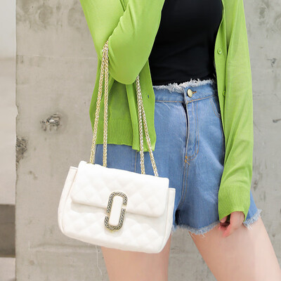 

Fashion genuine leather lady bag Korean version Baitie single shoulder bag Xiaoqing fresh Ling Ge lady bag oblique Bag