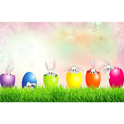 

5D DIY Full Drill Diamond Painting Cartoon Easter Cross Stitch Embroidery