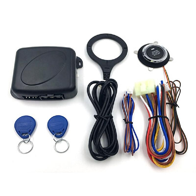 

Universal Design 12V Car Engine Press Start Button RFID Lock Ignition Starter Keyless Entry Starts Stop Immobilizer